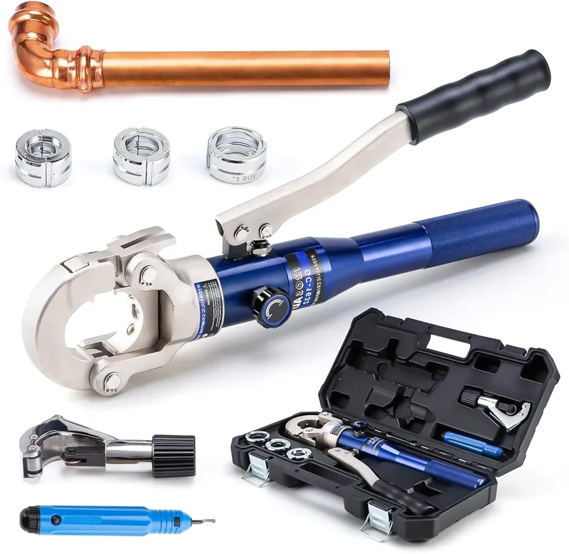 IBOSAD Copper Tube Fittings Hydraulic Pipe Crimping Tool