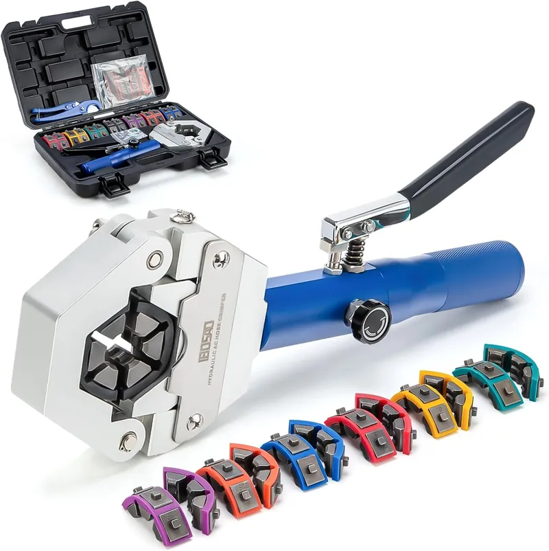 IBOSAD Hydraulic AC Hose Crimper Hydra-Krimp
